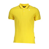 K-WAY Sunny Yellow Contrast Detail Polo -   -  K-WAY.